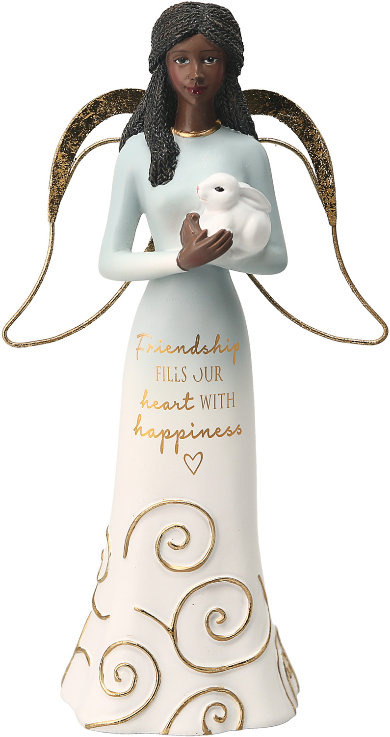 EBN Friends by Comfort Collection - EBN Friends - 7.5" Angel Holding a Bunny