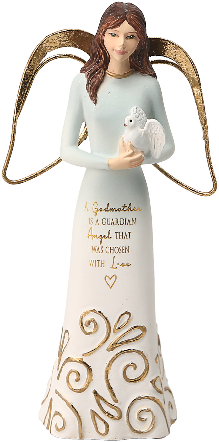 Godmother by Comfort Collection - Godmother - 5.5" Angel Holding a Dove