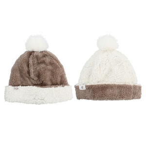 Cozy by Comfort Collection - One Size Fits Most Reversible Sherpa Hat