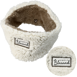 Simply Blessed by Comfort Collection - Sherpa Lined, Fleece Headband