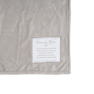 Mom by Comfort Blanket - 50" x 60" Royal Plush Blanket