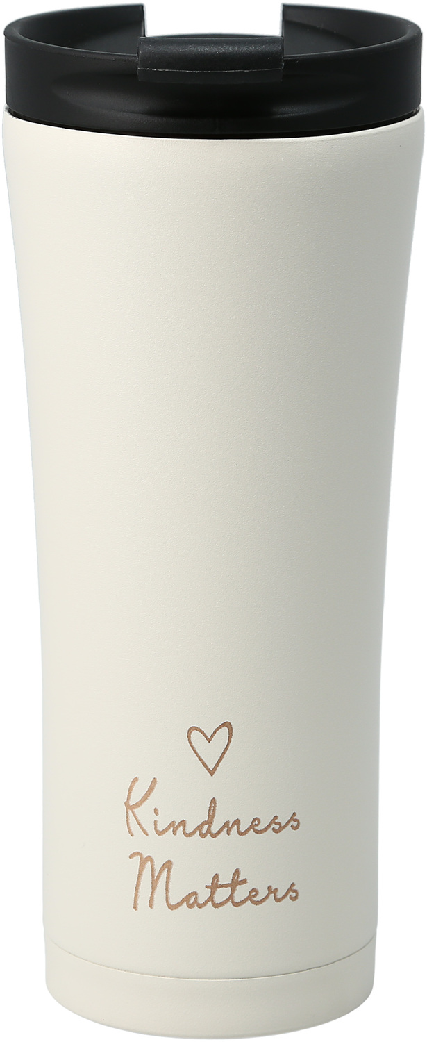 Kindness by Comfort Collection - Kindness - 17 oz Stainless Steel Travel Tumbler