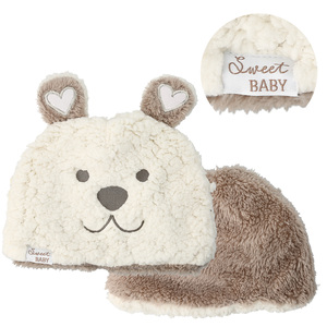 Sweet Baby by Comfort Collection - One Size Fits Most, Baby Bear Hat