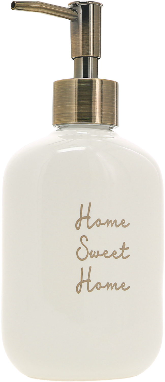 Home Sweet Home by Comfort Collection - Home Sweet Home - Ceramic Soap/Lotion Dispenser
