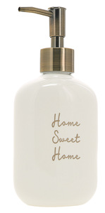 Home Sweet Home by Comfort Collection - Ceramic Soap/Lotion Dispenser