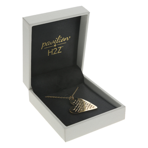 Special by Comfort Collection - 18.5" Gold Plated Engraved Necklace