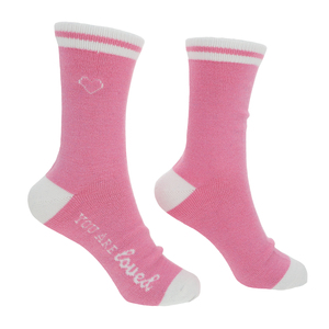 Loved by Comfort Collection - Ladies Crew Socks