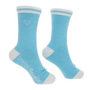 Daughter by Comfort Collection - Ladies Crew Socks