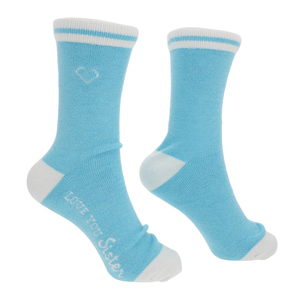 Sister by Comfort Collection - Ladies Crew Socks
