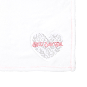 Baby Girl - Vines by Comfort Blanket - 30" x 40" Royal Plush Blanket