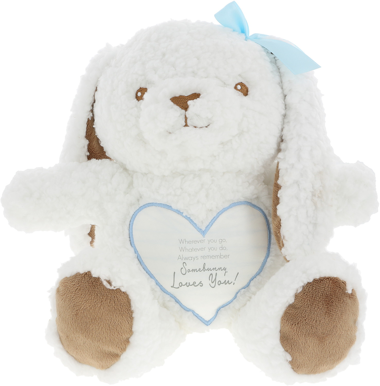 Somebunny Blue Plush by Comfort Collection - Somebunny Blue Plush - 9.5" Plush Bunny