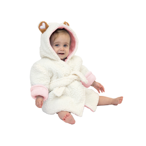 Beary Special - Pink by Comfort Collection - 12-24 Months Toddler Bathrobe