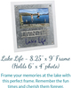 Lake Lover Gift Box by Packaged With Positivity - Frame