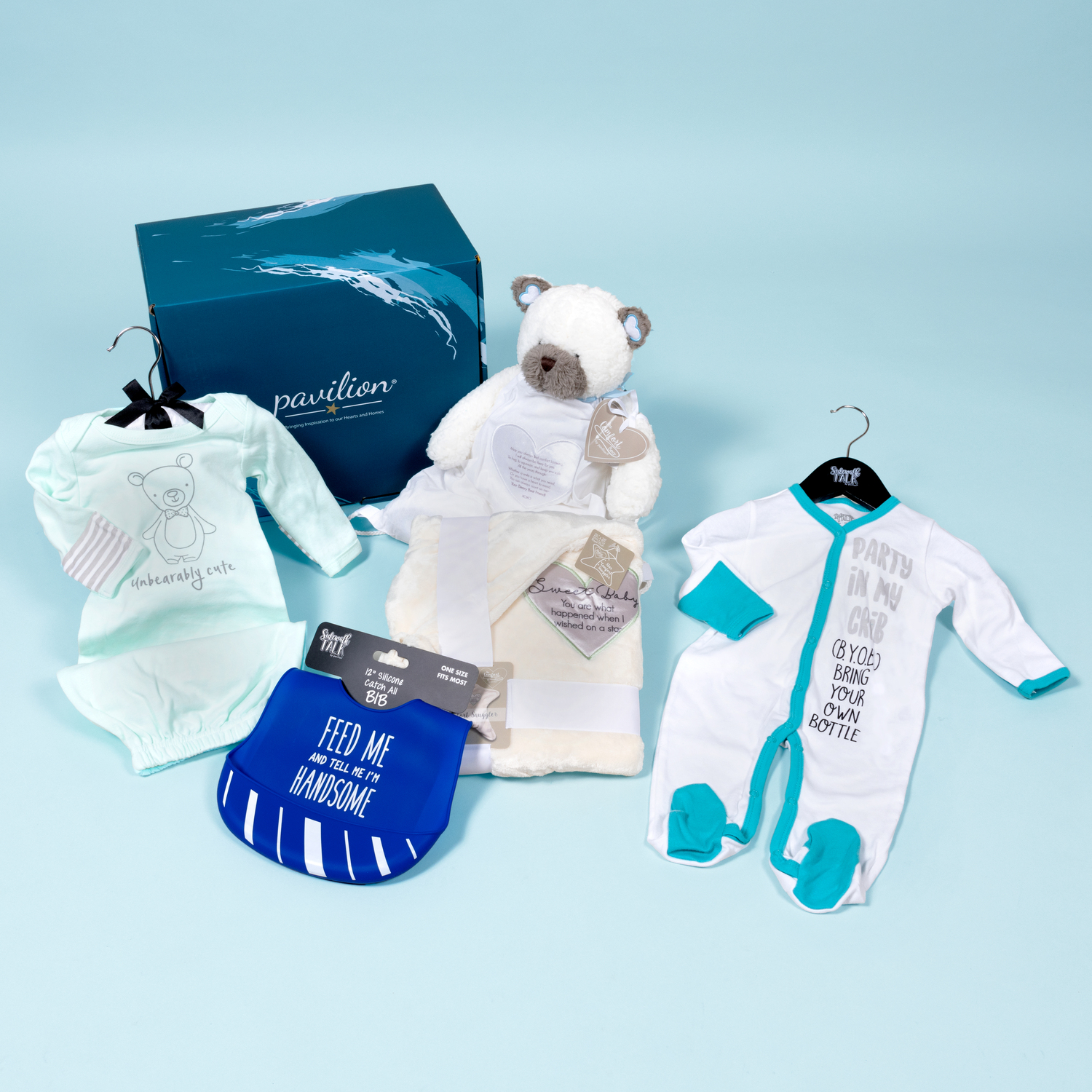 Baby Boy Gift Box by Packaged With Positivity - Baby Boy Gift Box - $120.00 Value