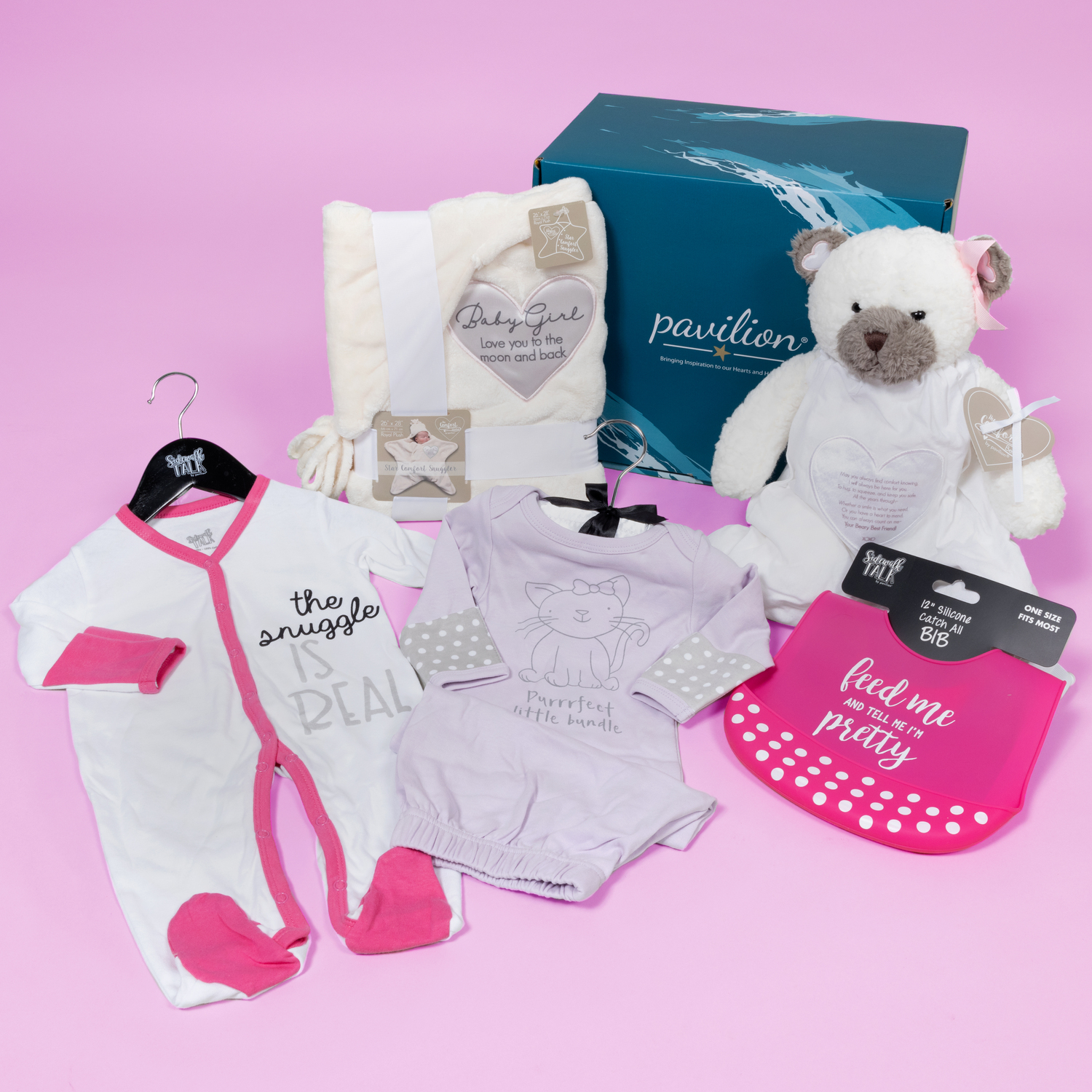 Baby Girl Gift Box by Packaged With Positivity - Baby Girl Gift Box - $120.00 Value