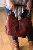 Suzette Marsala by H2Z Ombre Handbags - Model2