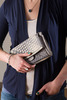 Alexa Oyster by H2Z Ombre Handbags - Model