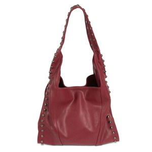 Emma Bordeaux by H2Z Handbags - 12.5" x 5" x 14.5" Handbag