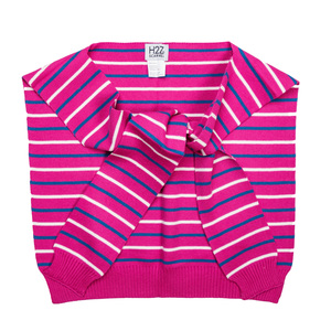Sunrise Stripes by H2Z Scarves - 17" x 41" Faux Sweater Scarf