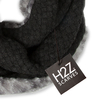 Charcoal Gray by H2Z Scarves - Package