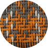Marigold & Granite by H2Z Scarves - CloseUp