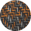 Marigold & Granite by H2Z Scarves - CloseUp1