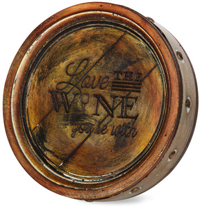 Love the Wine You're With by Wine All The Time - 8" Plaque