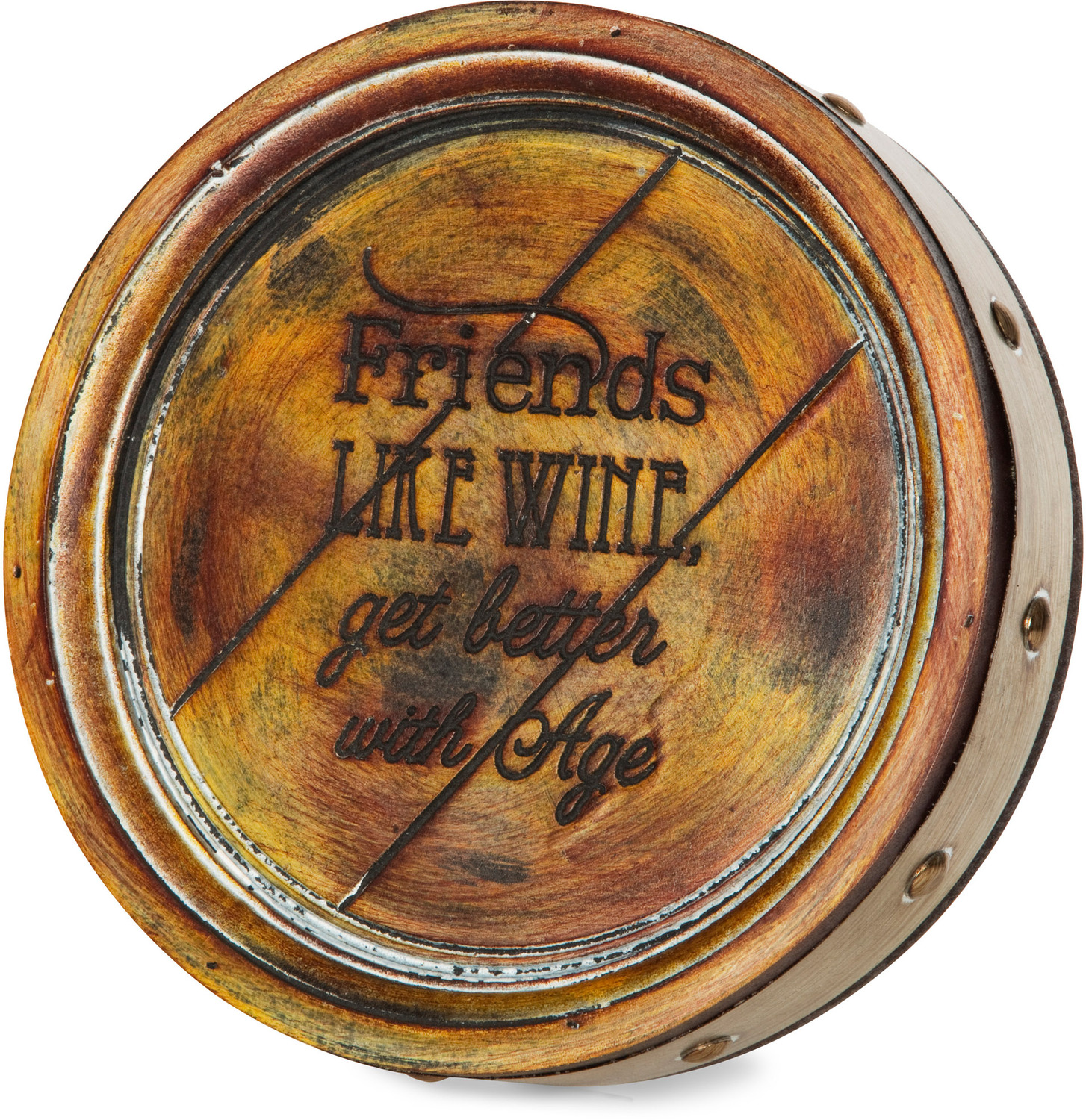Friends by Wine All The Time - Friends - 8" Plaque