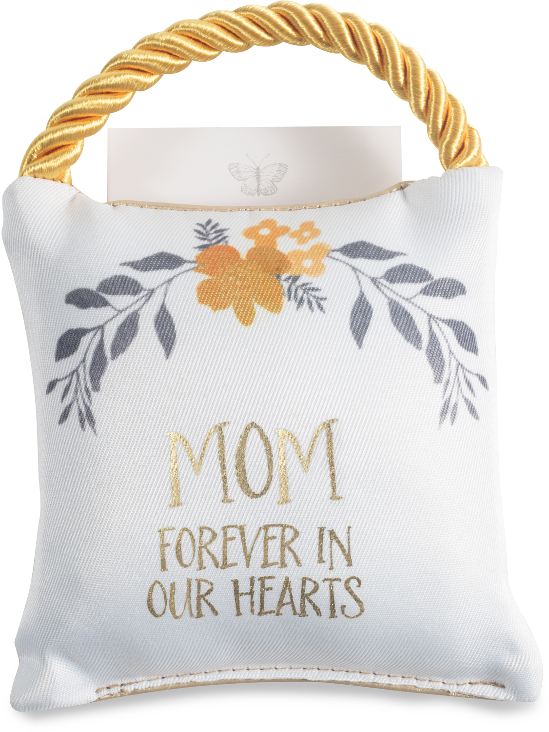 Mom by Butterfly Whispers - Mom - 4.5" Memorial Pocket Pillow