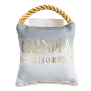 Grandpa by Butterfly Whispers - 4.5" Memorial Pocket Pillow