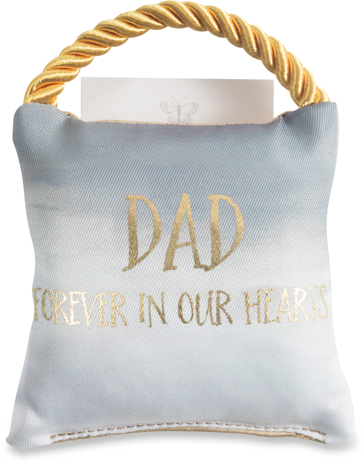 Dad by Butterfly Whispers - Dad - 4.5" Memorial Pocket Pillow
