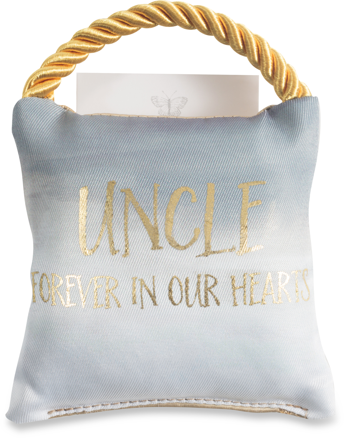 Uncle by Butterfly Whispers - Uncle - 4.5" Memorial Pocket Pillow