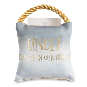 Uncle by Butterfly Whispers - 4.5" Memorial Pocket Pillow