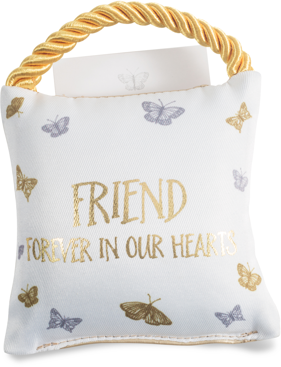 Friend by Butterfly Whispers - Friend - 4.5" Memorial Pocket Pillow