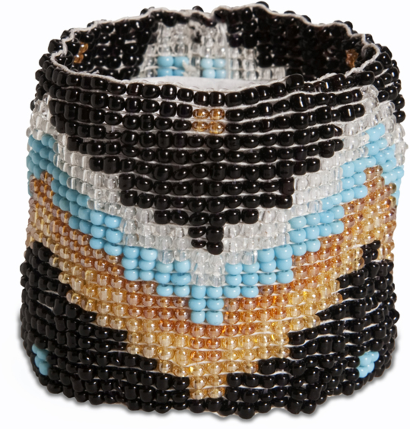 Moonlight by Tribal Chic Collection - Moonlight - 2" Beaded Stretch Bracelet