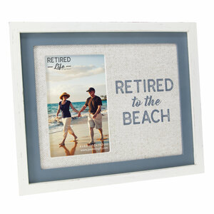 Beach by Retired Life - 9.75" x 8.25" Frame
(Holds 4" x 6" Photo)