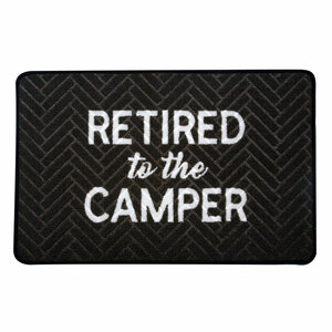 Camper by Retired Life - 27.5" x 17.75"   Floor Mat