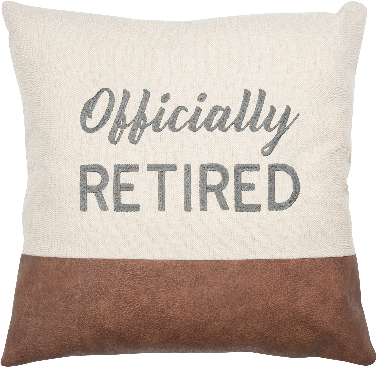 Officially by Retired Life - Officially - 18" Pillow