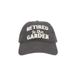 Garden by Retired Life - Gray Adjustable Hat