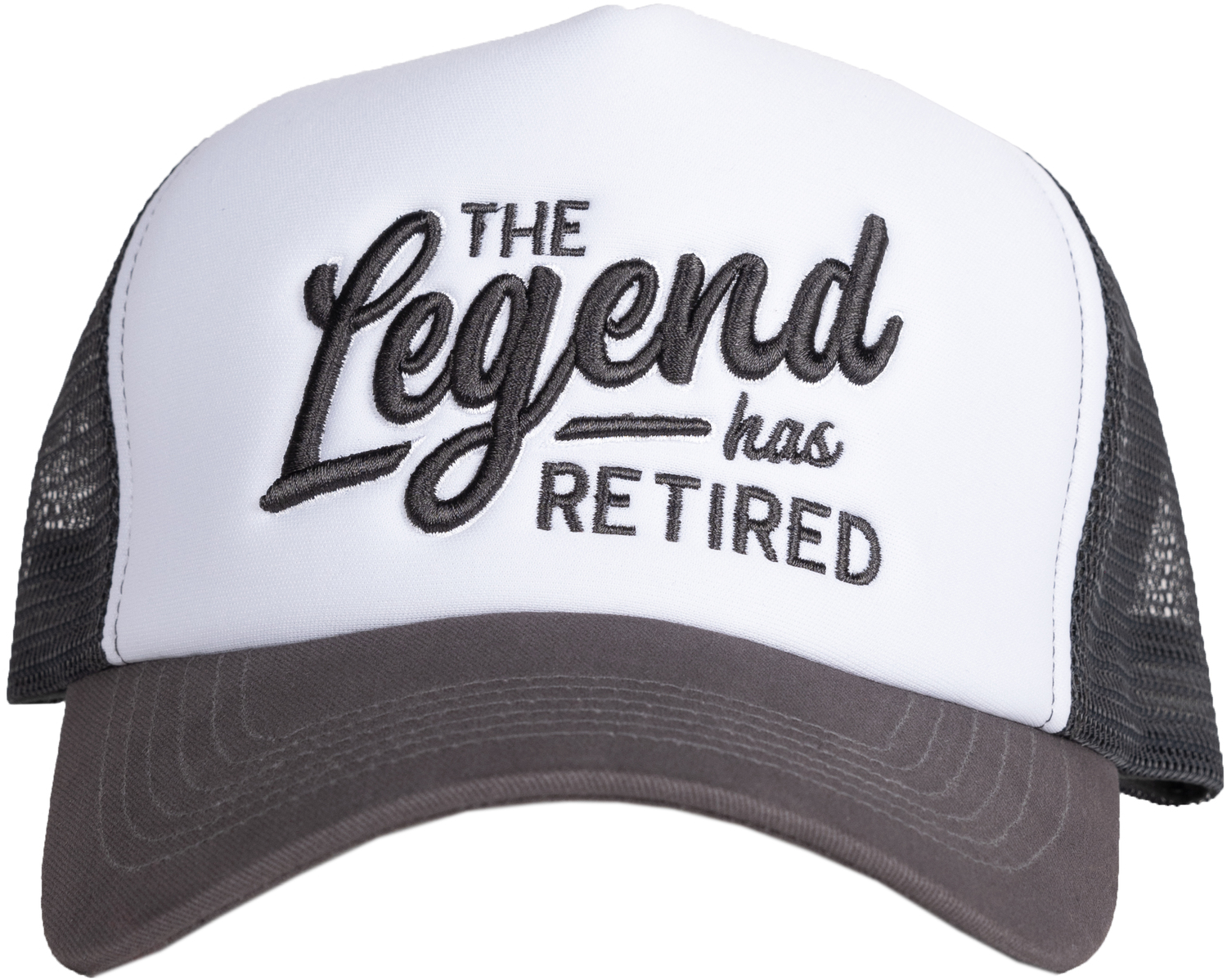 Legend by Retired Life - Legend - Dark Gray Adjustable Trucker Hats