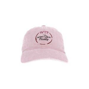 WTF by UnWined - Pink Adjustable Hat