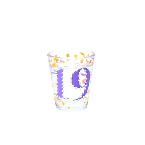 19 by Empress - 2 oz Gemstone Shot Glass