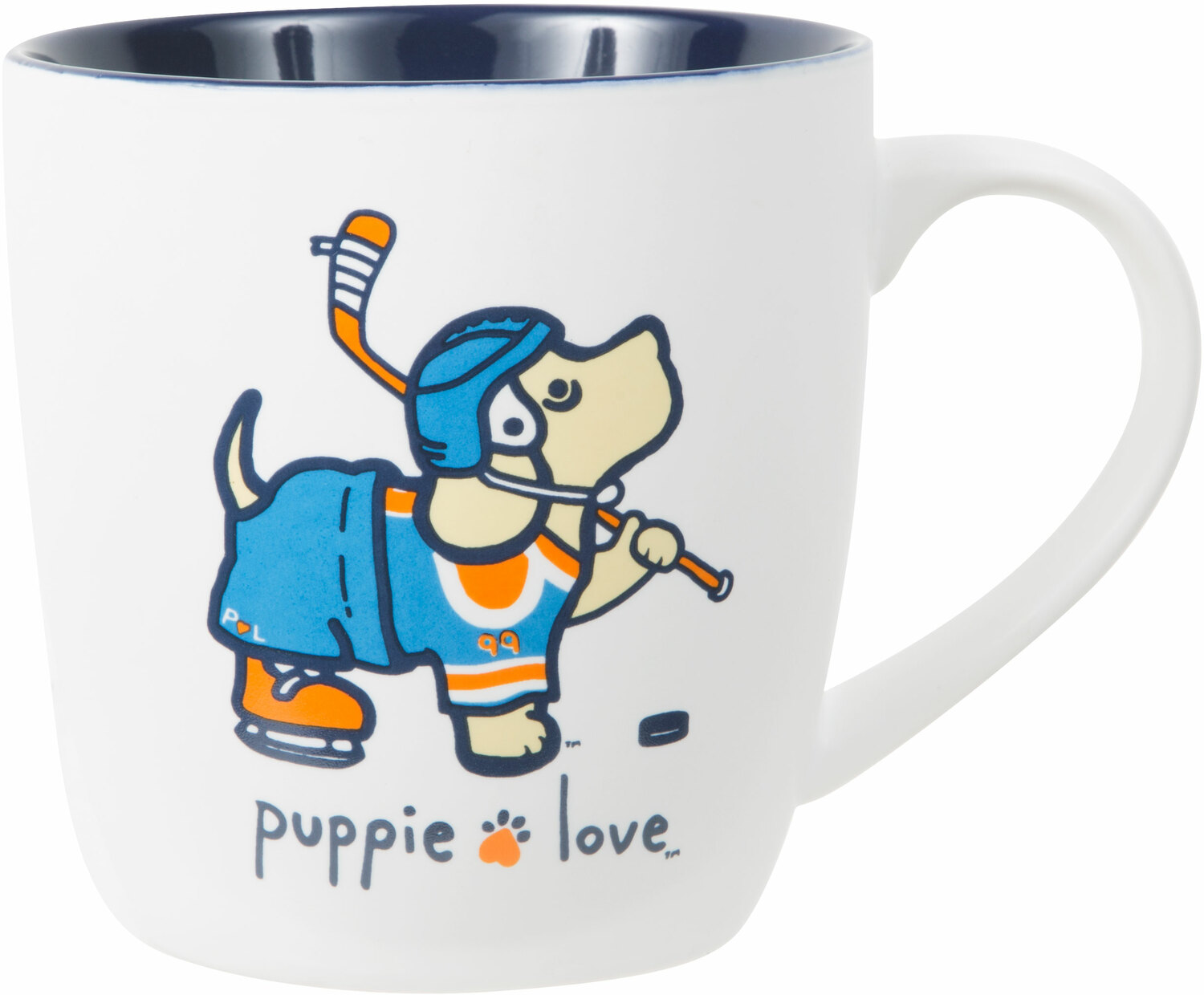 Hockey by Puppie Love - Hockey - 17 oz Cup