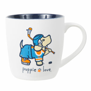 Hockey by Puppie Love - 17 oz Cup