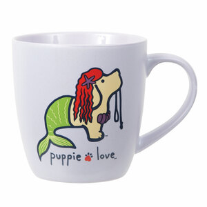 Mermaid by Puppie Love - 17 oz Cup