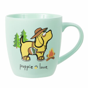 Camping by Puppie Love - 17 oz Cup