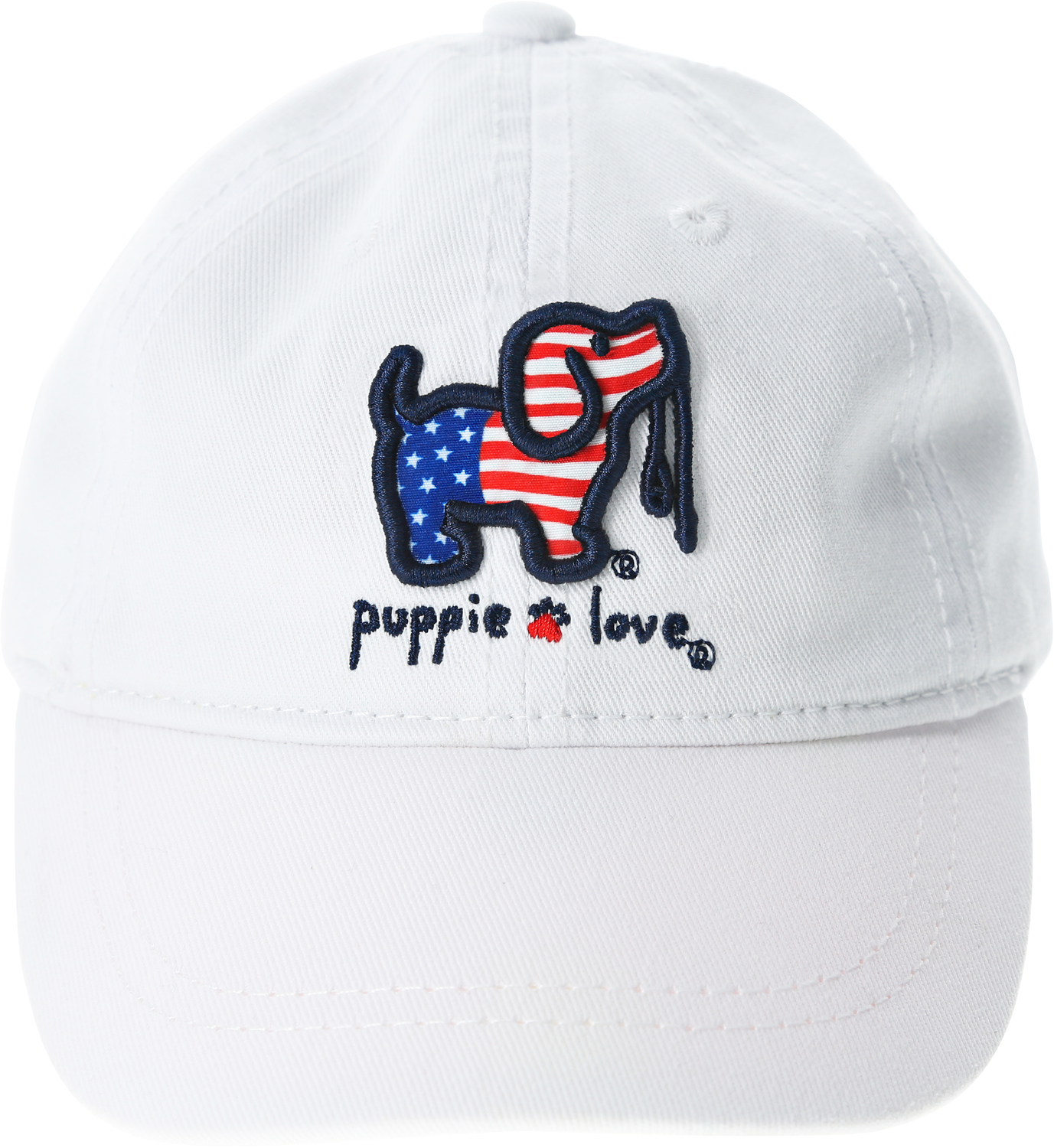 USA by Puppie Love - USA - 18"-19" Adjustable Baby Hat 0-12 Months