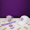 PinkTie Dye Filled Logo by Puppie Love - Set