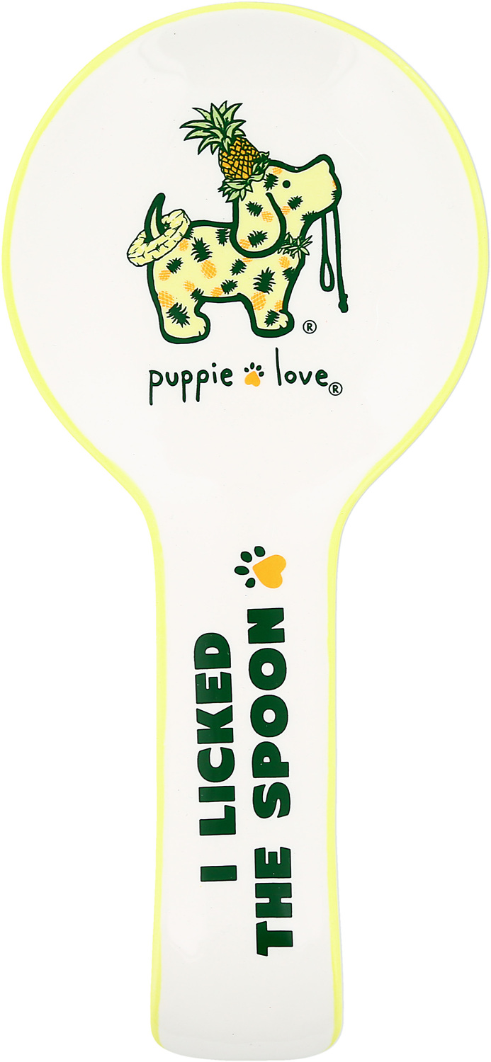 Pineapple - Licked by Puppie Love - Pineapple - Licked - 9.25" Spoon Rest