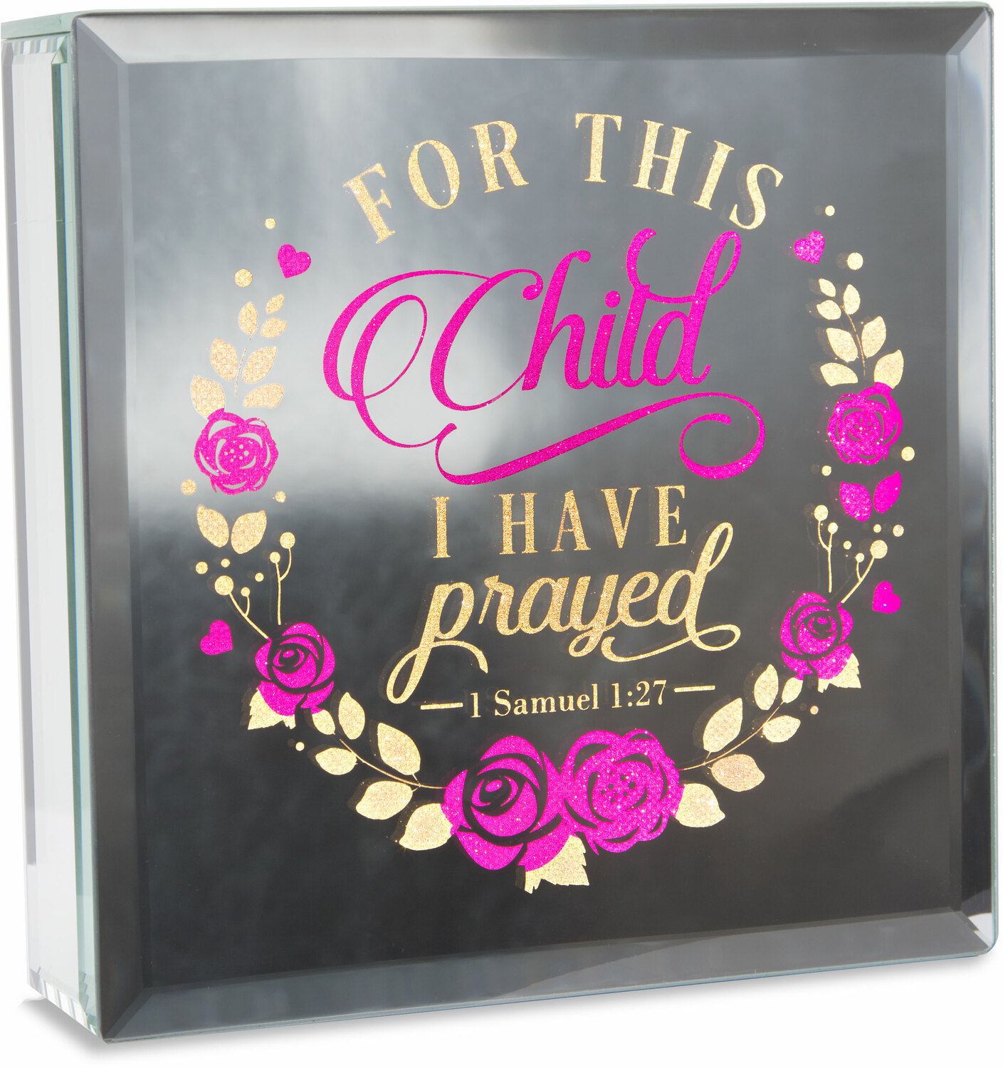 Child by Reflections of You - Child - 6" Lit-Mirrored Plaque